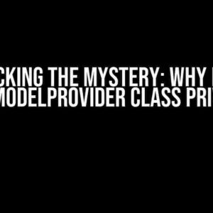 Unlocking the Mystery: Why is the ViewModelProvider Class Private?